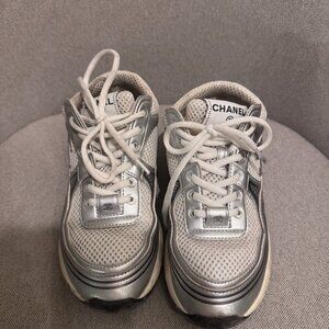 Chanel Mesh Printed Chunky Sneakers